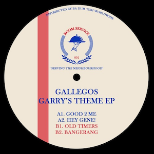 ( SERVICEPLEASE 01 ) GALLEGOS - Garry's Theme EP ( Vinyl 12" ) Room Service